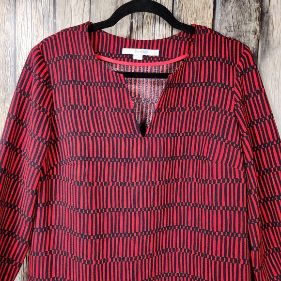 BODEN Easy Notch Tunic Shift Dress - 6 - Picture 4 of 10